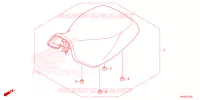 SELLE pour Honda FOURTRAX 520 FOREMAN 4X4 EPS NZ de 2024