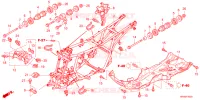 CADRE pour Honda FOURTRAX 520 FOREMAN 4X4 BASE NZ de 2025
