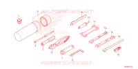 OUTIL pour Honda FOURTRAX 520 FOREMAN 4X4 BASE NZ de 2025