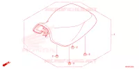 SELLE pour Honda FOURTRAX 520 FOREMAN 4X4 BASE NZ de 2025