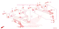TRIANGLES AVANT pour Honda FOURTRAX 520 FOREMAN 4X4 BASE NZ de 2025