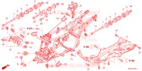 CADRE pour Honda FOURTRAX 520 FOREMAN 4X4 EPS de 2025