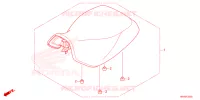 SELLE pour Honda FOURTRAX 520 FOREMAN 4X4 EPS de 2025