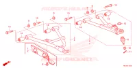 TRIANGLES AVANT pour Honda FOURTRAX 420 RANCHER 4X4 AT DCT EPS de 2025