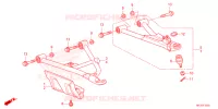 TRIANGLES AVANT pour Honda FOURTRAX 420 RANCHER 4X4 AT IRS EPS ESP ED de 2024