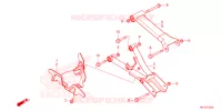 BRAS ARRIERE pour Honda FOURTRAX 420 RANCHER 4X4 DCT IRS EPS de 2025