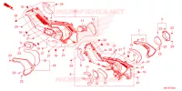 COUVERCLES LATERAUX pour Honda X ADV 750 de 2025