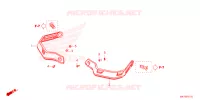 PARE MAIN pour Honda X ADV 750 de 2025