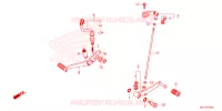 PEDALE pour Honda CBR 650 R de 2023
