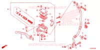 MAITRE CYLINDRE DE FREIN AVANT pour Honda PCX 125 de 2015