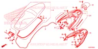 SELLE pour Honda PCX 125 de 2015