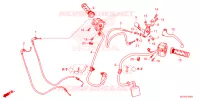 LEVIER DE GUIDON   CABLE   COMMODO pour Honda NX 500 de 2025