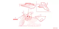 AUTOCOLLANTS pour Honda XR 650 L de 2025