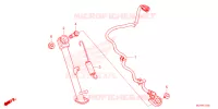 BEQUILLE LATERALE pour Honda CBR 500 R de 2025