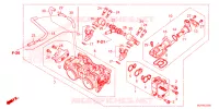 CORPS DE PAPILLON pour Honda CBR 500 R de 2025