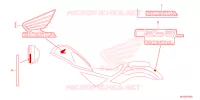 AUTOCOLLANTS pour Honda REBEL 500 TOURING de 2025