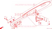 SILENCIEUX D'ECHAPPEMENT(1) pour Honda C 50 Z de 1977