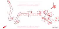GUIDON   TE DE FOURCHE (2) pour Honda MONKEY 50 de 1993