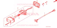FEU ARRIERE (H) pour Honda MT 50 de 1990