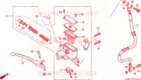 MAITRE CYLINDRE DE FREIN AVANT pour Honda SFX 50 de 1995