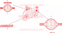 MARQUE(2) pour Honda SFX 50 de 1999
