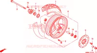 ROUE AVANT(1) pour Honda SFX 50 de 1999