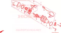 DEMARREUR pour Honda LEAD 80 de 1994