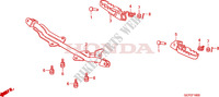 REPOSE PIED pour Honda CRF 70 de 2011