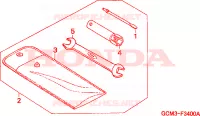 OUTIL pour Honda X8R 50 SUPER SPORT de 2001