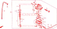 CARBURATEUR pour Honda NSR 50 de 1993