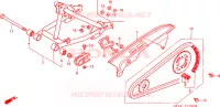 BRAS OSCILLANT pour Honda XR 50 de 2003