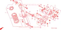 AMORTISSEUR ARRIERE pour Honda XR 80 de 2003