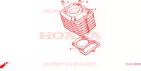 CYLINDRE pour Honda XR 80 de 2003