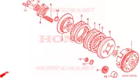 EMBRAYAGE pour Honda XR 80 de 2003