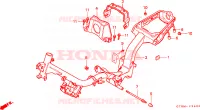 CADRE pour Honda WALLAROO 50 self starter de 1992
