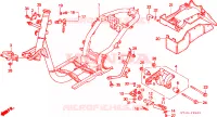 CADRE pour Honda VISION MET IN 50 de 1994