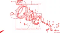 ROUE ARRIERE pour Honda VISION MET IN 50 de 1994