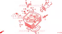 CULASSE pour Honda TRX 200 FOURTRAX D de 1997