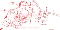 GUIDON pour Honda TRX 200 FOURTRAX D de 1997