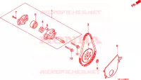 POMPE A HUILE pour Honda TRX 200 FOURTRAX D de 1997