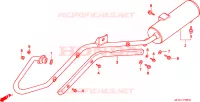 SILENCIEUX D'ECHAPPEMENT pour Honda TRX 200 FOURTRAX D de 1997