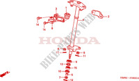 ARBRE DE DIRECTION pour Honda TRX 250 FOURTRAX RECON Standard de 2004