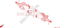ARBRE DE ROUE  pour Honda TRX 250 FOURTRAX RECON de 2000