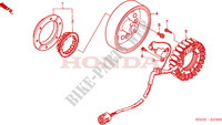 ALTERNATEUR pour Honda FOURTRAX 450 FOREMAN 4X4 Electric Shift de 2004