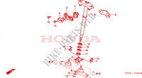 ARBRE DE DIRECTION pour Honda FOURTRAX 450 FOREMAN 4X4 Electric Shift de 2003