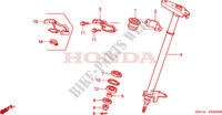 ARBRE DE DIRECTION pour Honda FOURTRAX SPORT 400 EX de 2004