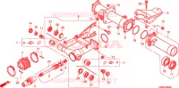 BRAS OSCILLANT pour Honda FOURTRAX 500 FOREMAN RUBICON Hydrostatic de 2006
