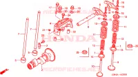 ARBRE A CAMES pour Honda FOURTRAX 350 RANCHER 4X4 de 2003