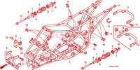 CADRE (TRX250EX1/2/3/4/5) pour Honda TRX 250 SPORTRAX EX de 2005