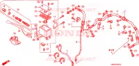 MAITRE CYLINDRE FREIN AV.(TRX250EX6/7/8) pour Honda TRX 250 SPORTRAX EX de 2006